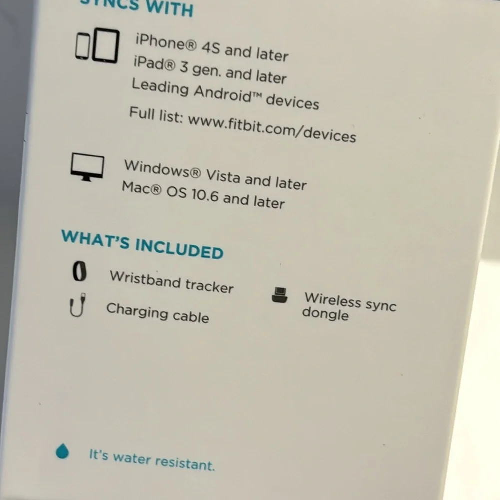 Fitbit Charge HR Wireless Activity Wristband Teal Large